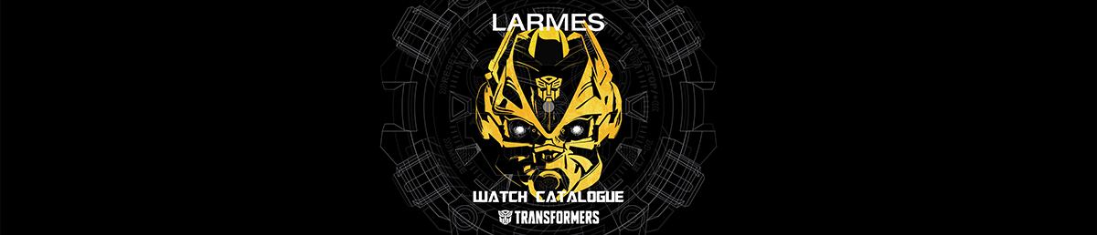 LARMES X The TRANSFORMERS collection watches