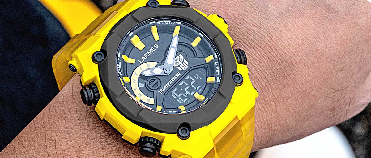 LARMES X The TRANSFORMERS collection watches